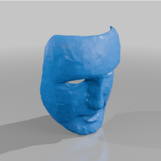 Gümüş Enigma Maskesi 7052110