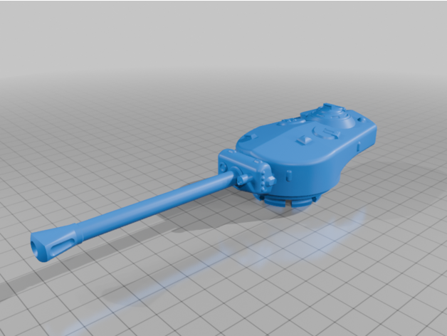 T30 Ağır Tank Döner Kule 1 50 Ölçekli 7036114 - Görsel 2