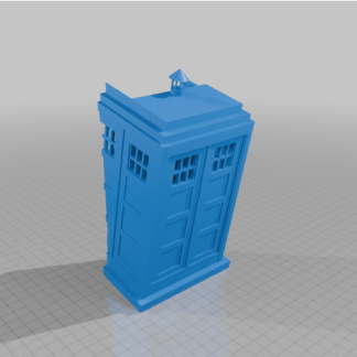 TARDIS Uzaktan Kumanda Tutucu Duvar Montajı 7053384