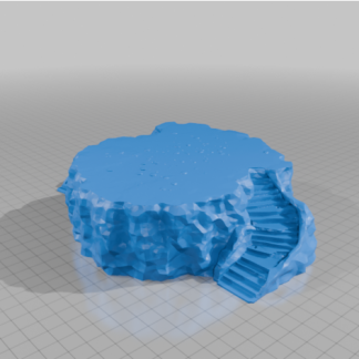 Alacakaranlık Adımları Manzaralı Fantazi Arazi STL 7029172