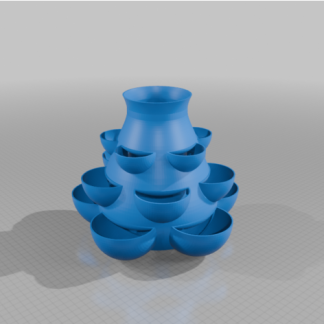 Yuvarlak Teraslı Vazo 6780409