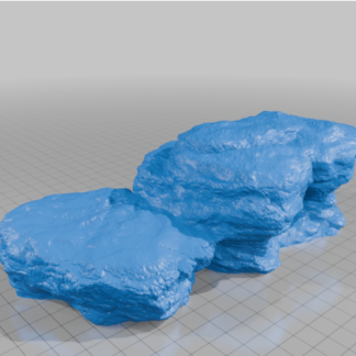 Whisperstack Kayalıkları Masaüstü Maceraları İçin Katmanlı Kayalık Arazi 7029142