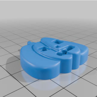 Zombi Balkabağı Anahtarlık 6789658