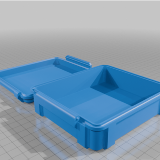 Özelleştirilmiş Parametrelendirilebilir Sağlam Kutum V2 OpenSCAD 6752895