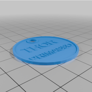 Thor PRIMASSO Yuvarlak Köpek Künyesi 6756259