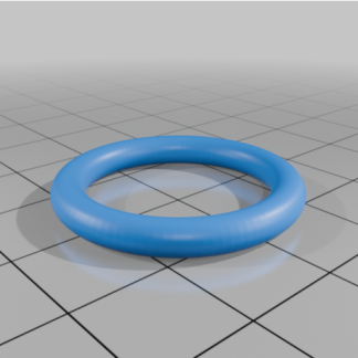 Özelleştirilmiş Parametrik O Ring Torus 6755337