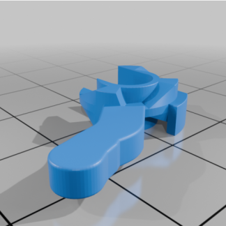 Ultimaker S5 Print Head Selector Arm 6757902