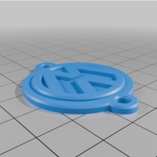 VW Anahtarlık Çift Gözlü Ön 6751181