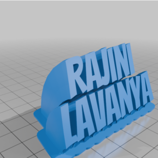 Özelleştirilmiş Süpürme 2 Satır İsim Plaka Metni 6753380