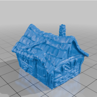 Warmaster Scenery Küçük Kulübe Kroki 7026600