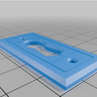 Viktorya Stili Anahtar Deliği Kapağı 7030137