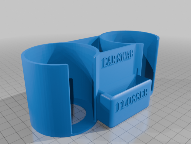 Remix Pamuklu Ped Amp Swab Dispenseri Çiftli Pamuk Pensesinde ve Düz Yüzey 6788689 - Görsel 2