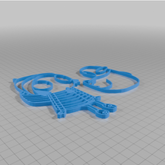 Sarah ve Duck Anahat Duvar Tablosu 7082106