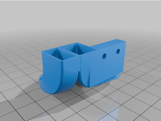 Kısaltılmış KINGROON KP3S Fan Kanalı V6 Hotend 6781879 (1)