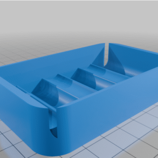 Altı adet AA Pil İçin Teneke Kutu Parçası