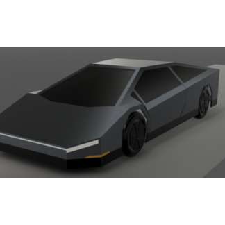 Tesla Siber Kamyon Spor Araba 6792431