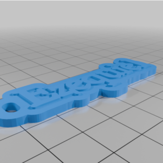 My Customized Multiline Tag Or Keychain 6757470