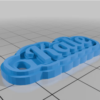 My Customized Multiline Tag Or Keychain 6756650