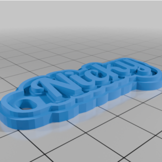 My Customized Multiline Tag Or Keychain 6756652